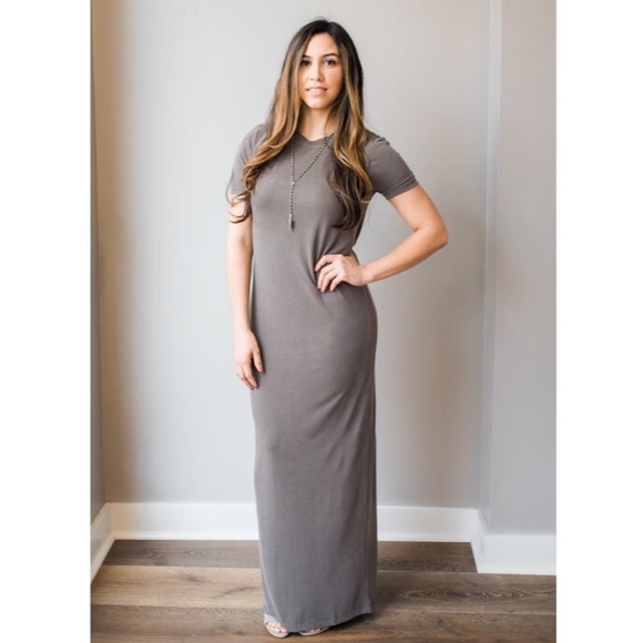 Bella Luxx Dresses & Skirts - Olive Branch T-Shirt Dress